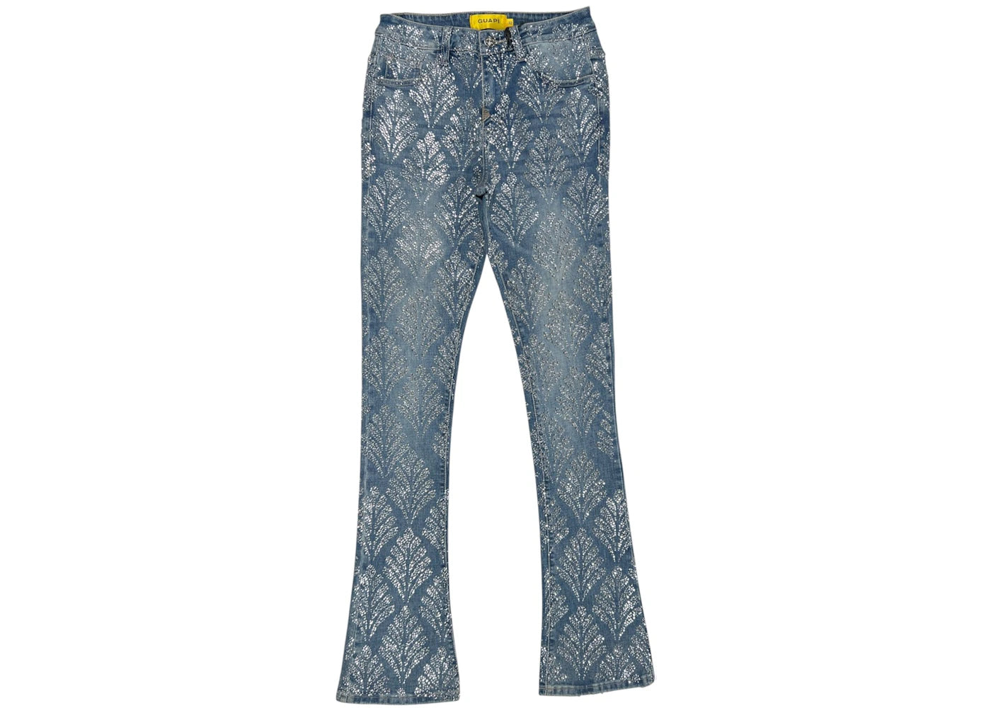 Guapi Embellished Denim V2 Jean Steel Blue