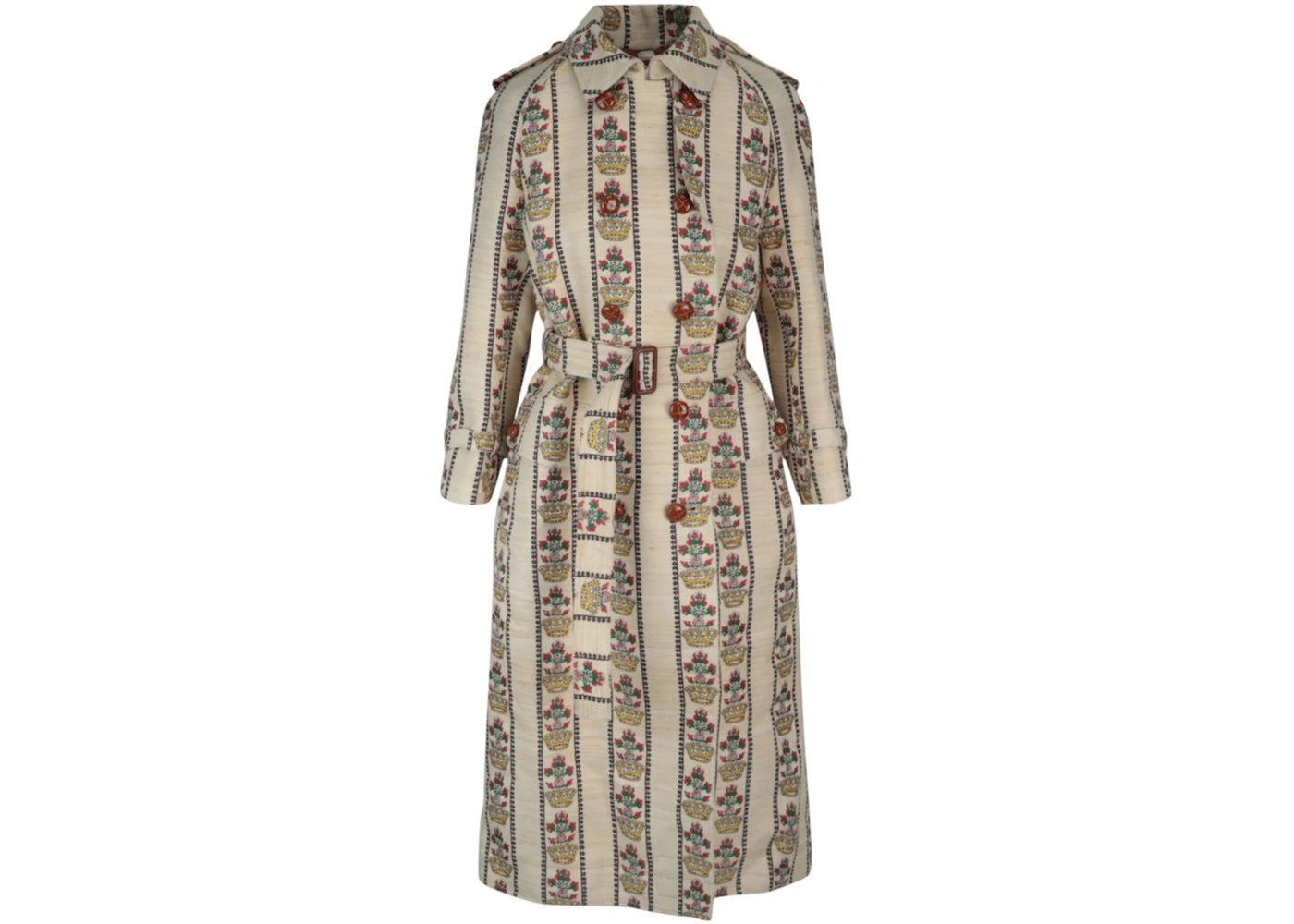 Gucci 100 Flower and Crown Coat Multi