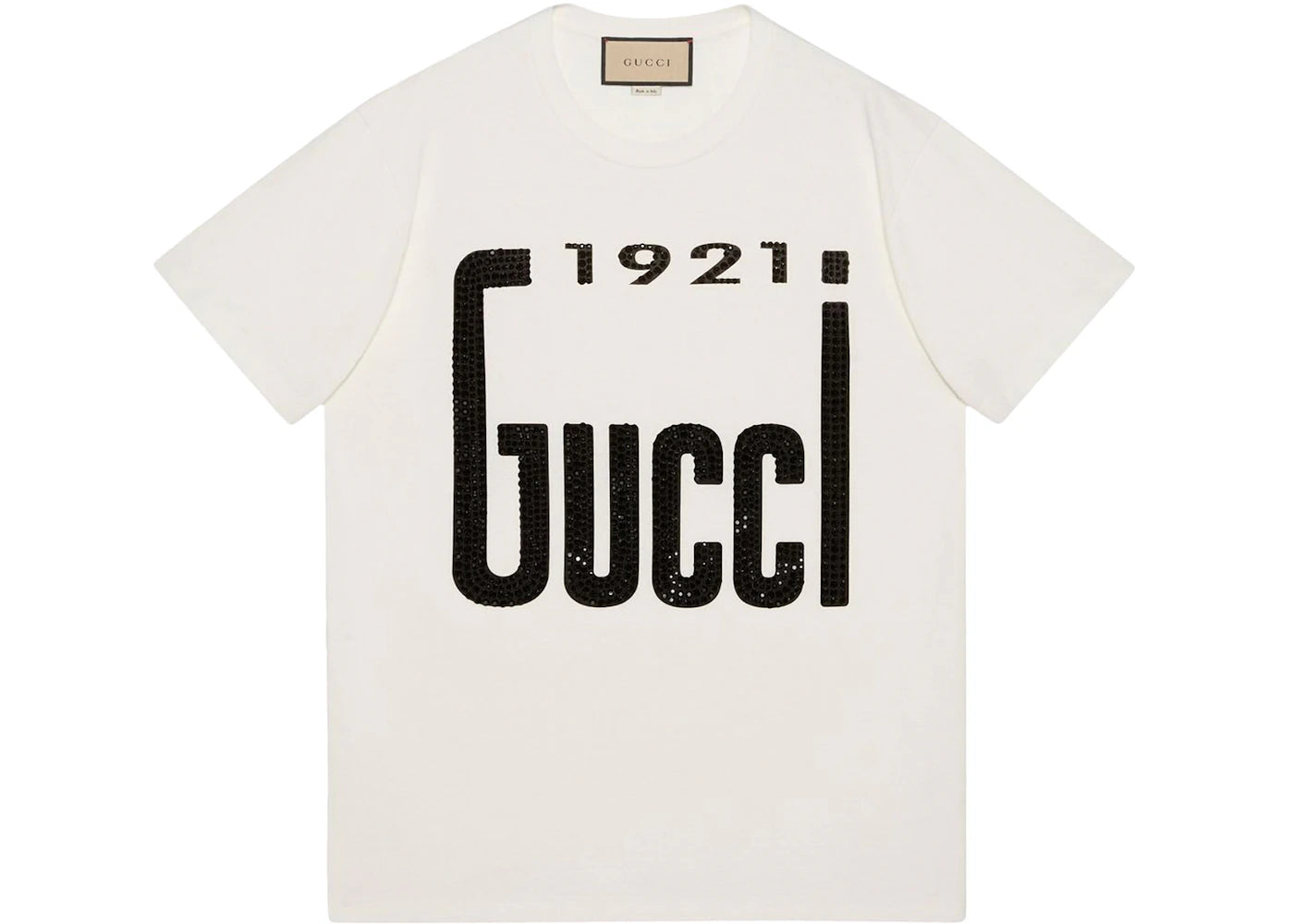 Gucci 1921 Crytsal T-shirt White
