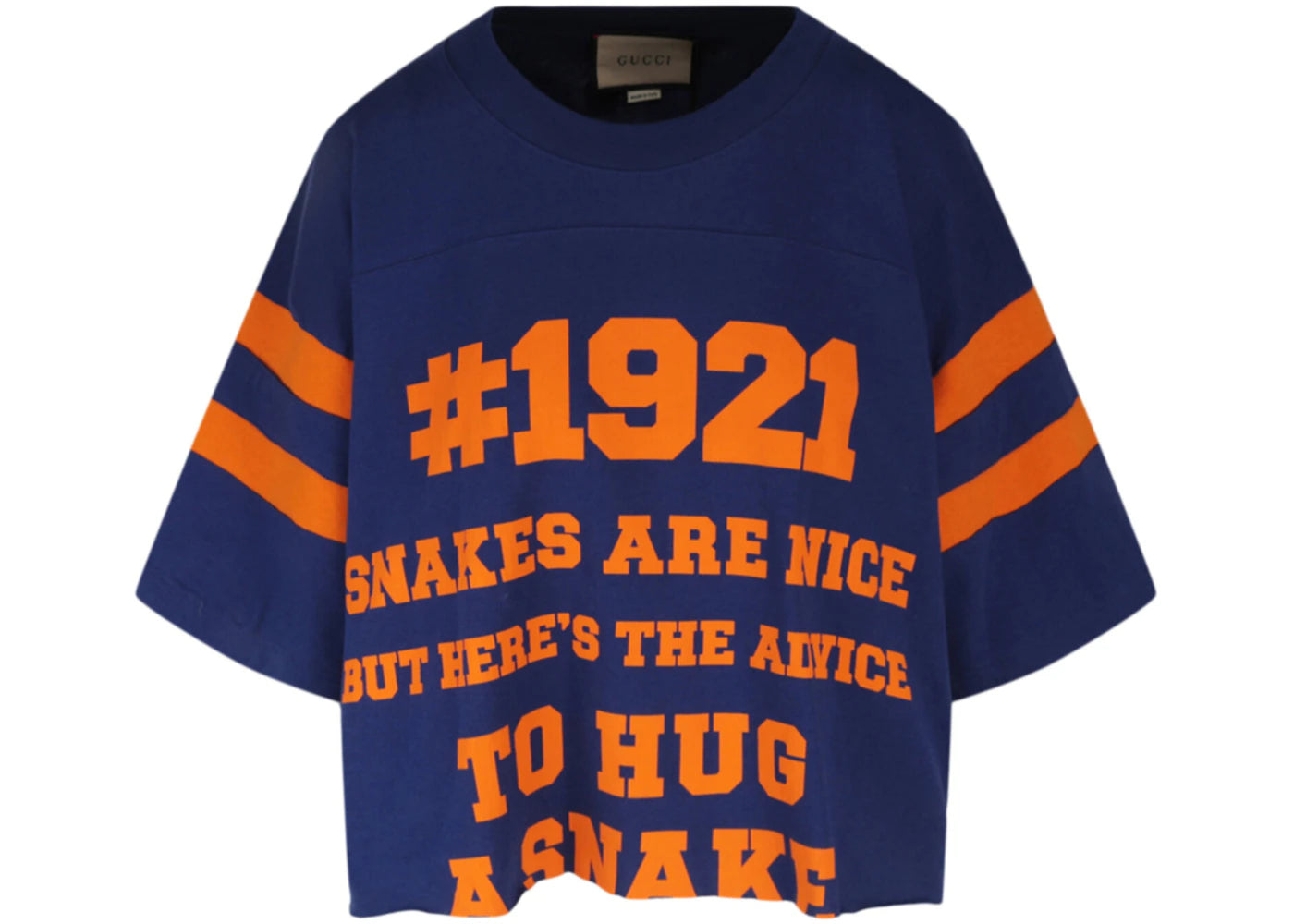 Gucci 1921 L'Aveugle Par Amour T-shirt Blue