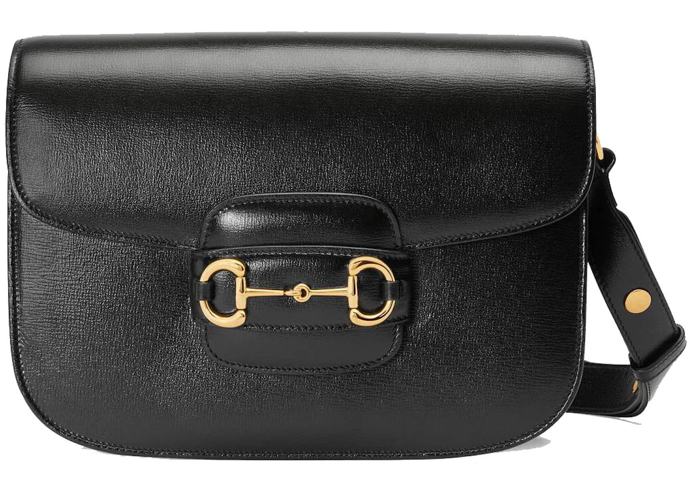 Gucci 1955 Horsebit Shoulder Bag Black
