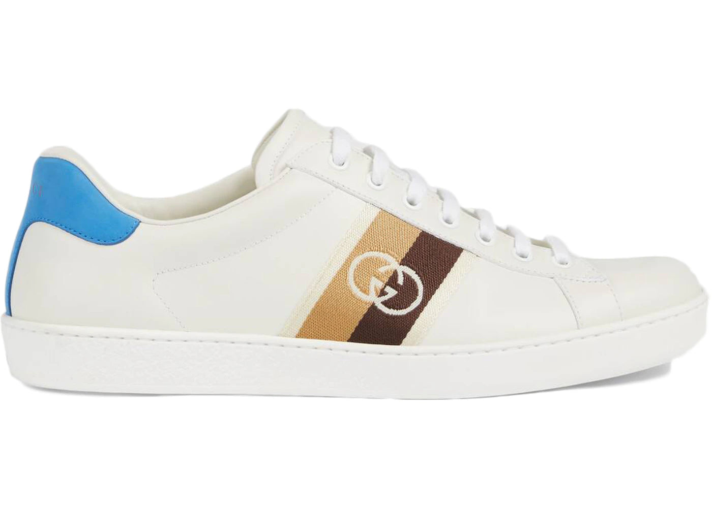 Gucci Ace Blue Interlocking G