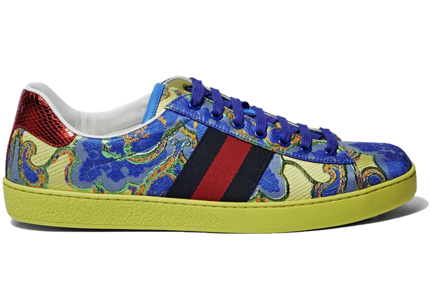 Gucci Ace Floral Jacquared