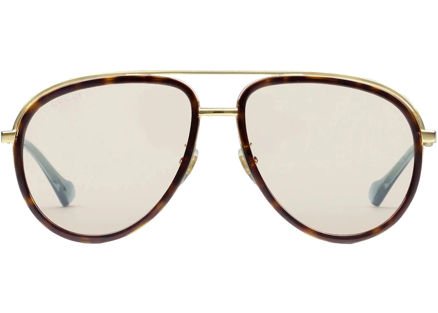 Gucci Aviator Frame Sunglasses Gold-tone (691355 I3330 2374)