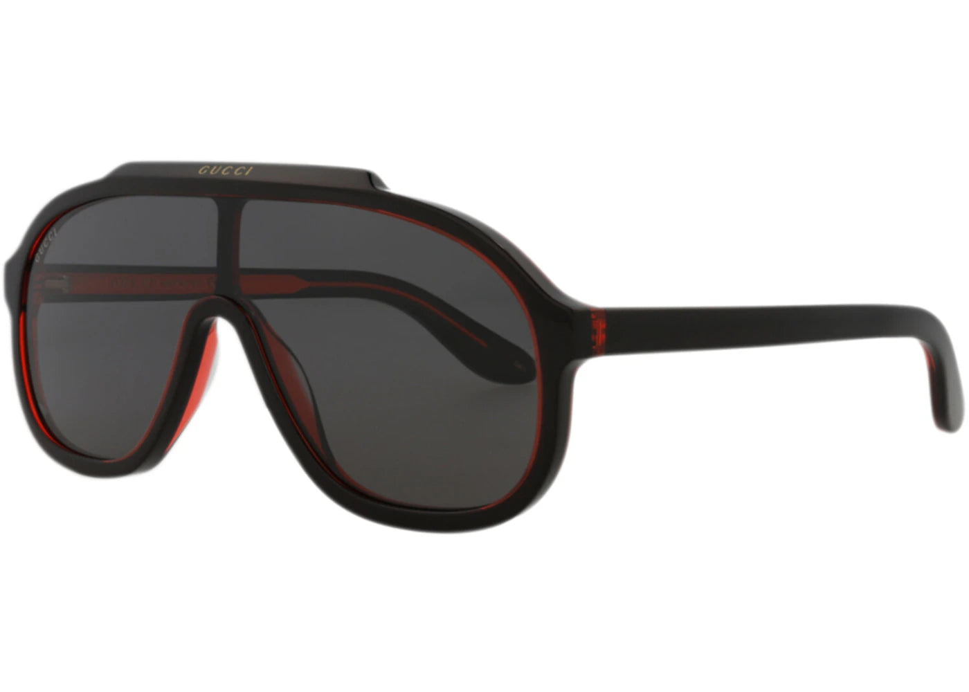 Gucci Aviator Sunglasses Black/Black/Grey (GG1038S-30011704-001)