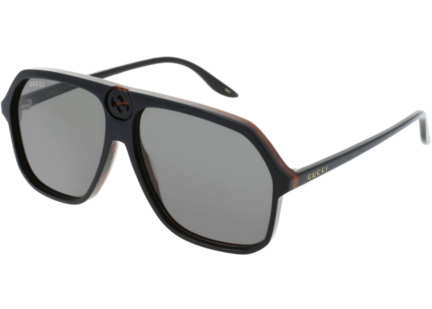 Gucci Aviator Sunglasses Black (GG0734S-30008884-001)
