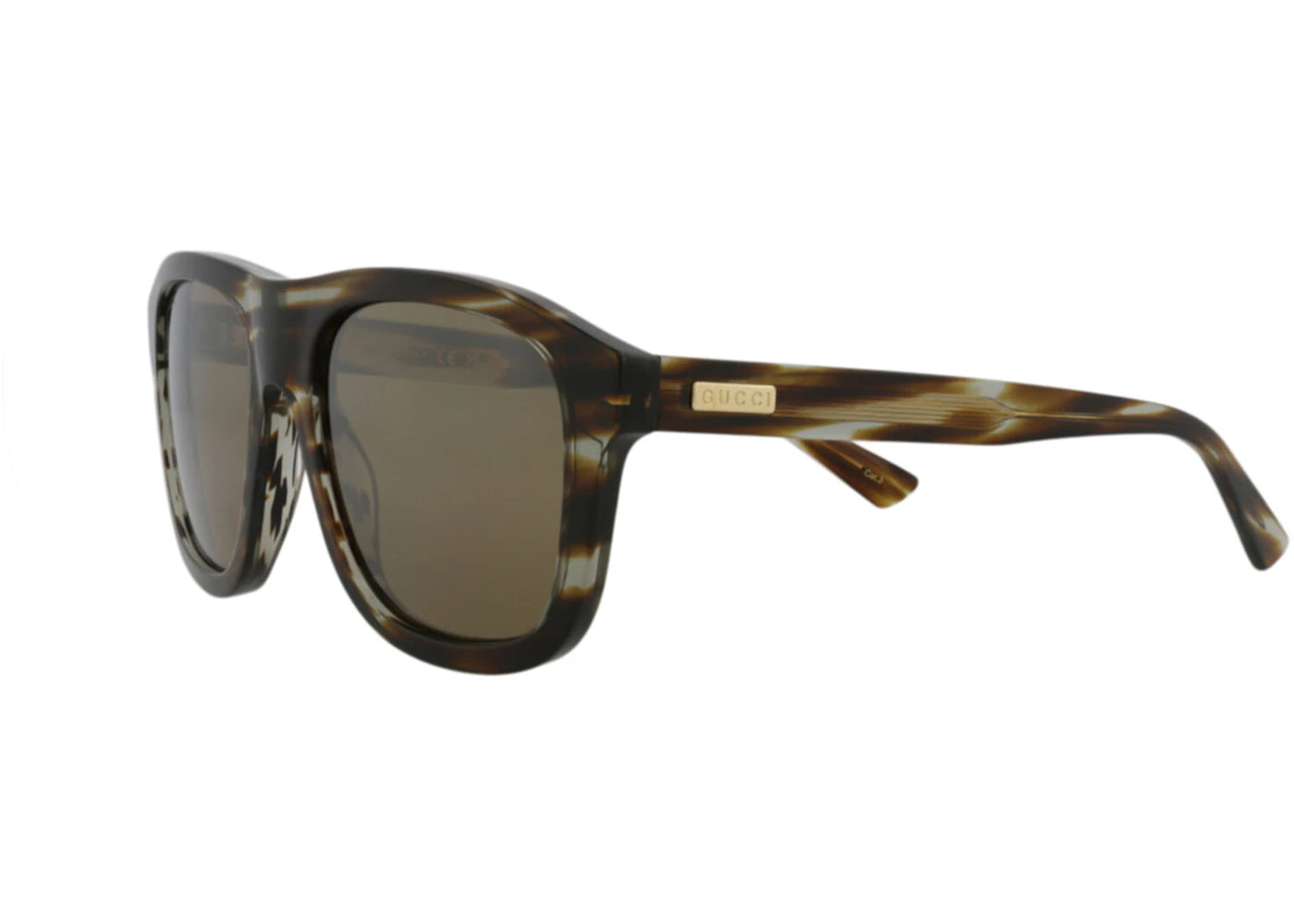 Gucci Aviator Sunglasses Havana/Havana/Bronze (GG1316S-30013866-003)