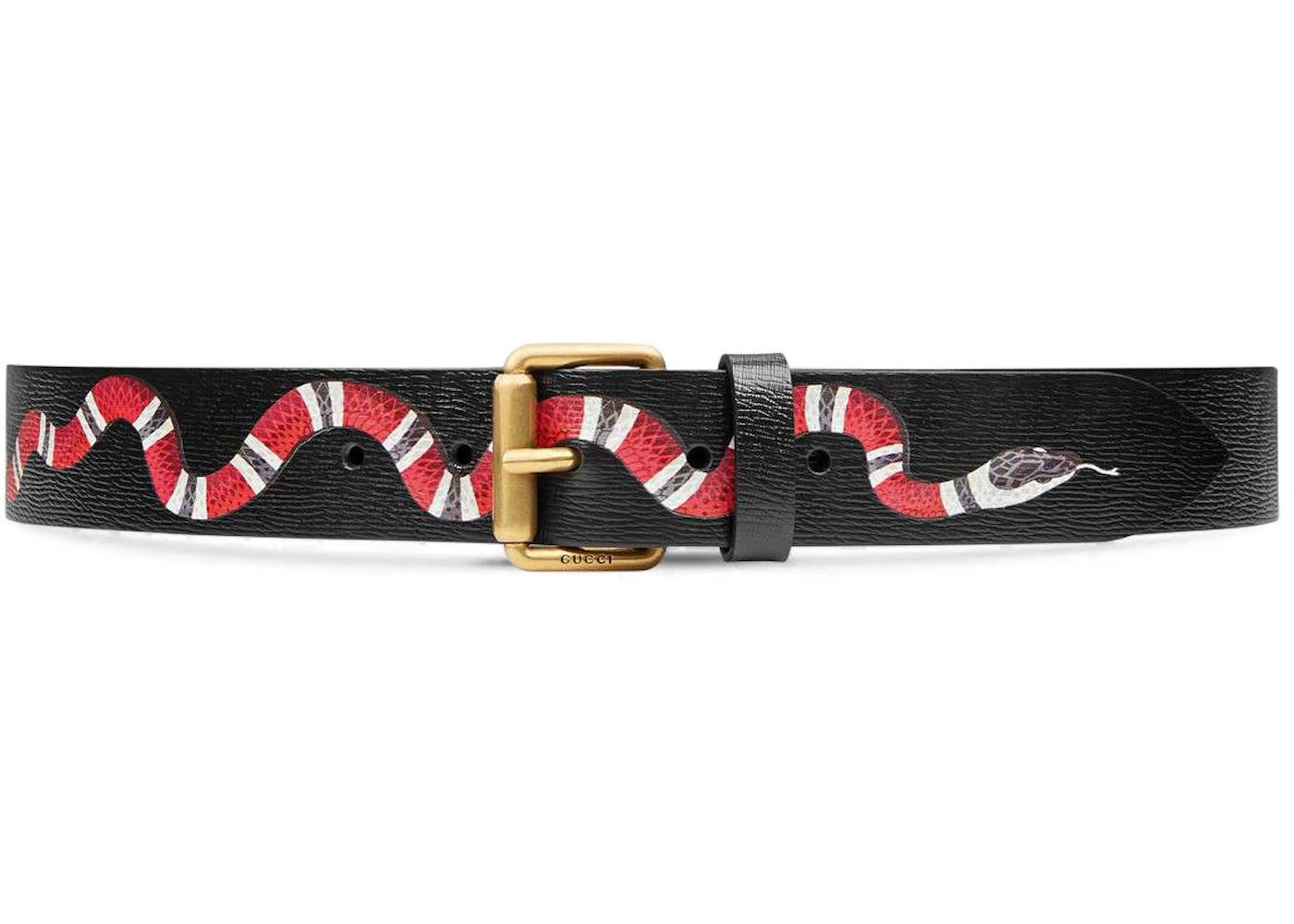 Gucci Belt Kingsnake 1.5W Black
