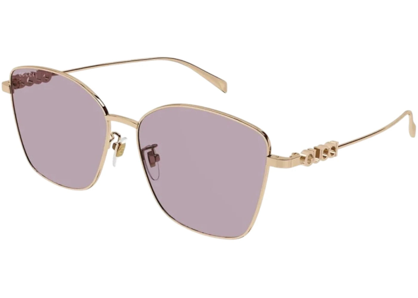 Gucci Butterfly Sunglasses Gold Violet (GG1805SA-003)