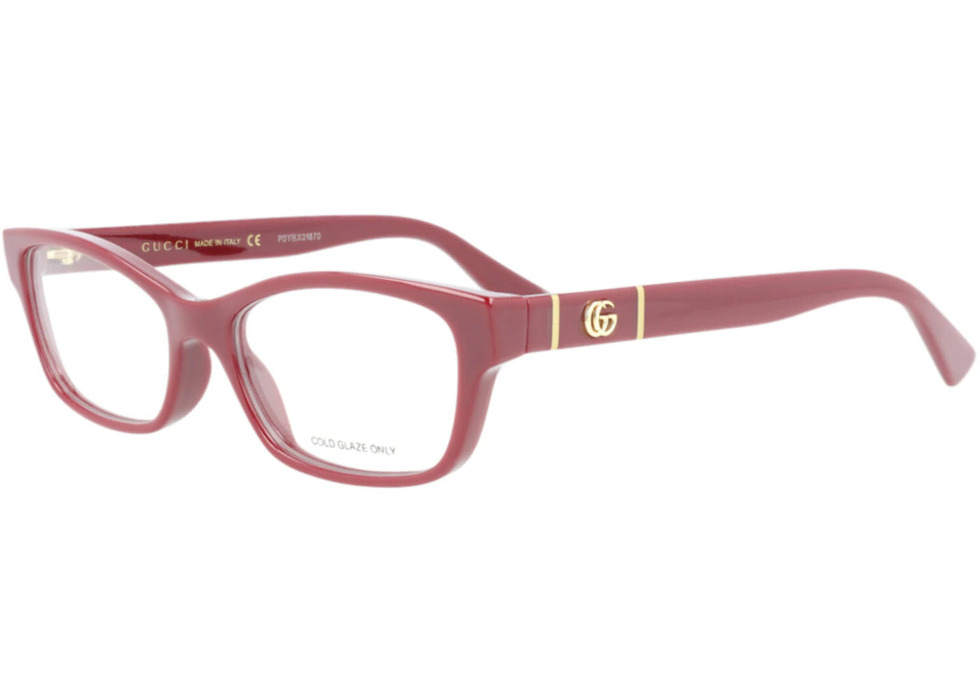 Gucci Cat Eye Eyeglasses Burgundy/Burgundy/Transparent (GG0635O-30008595-003)