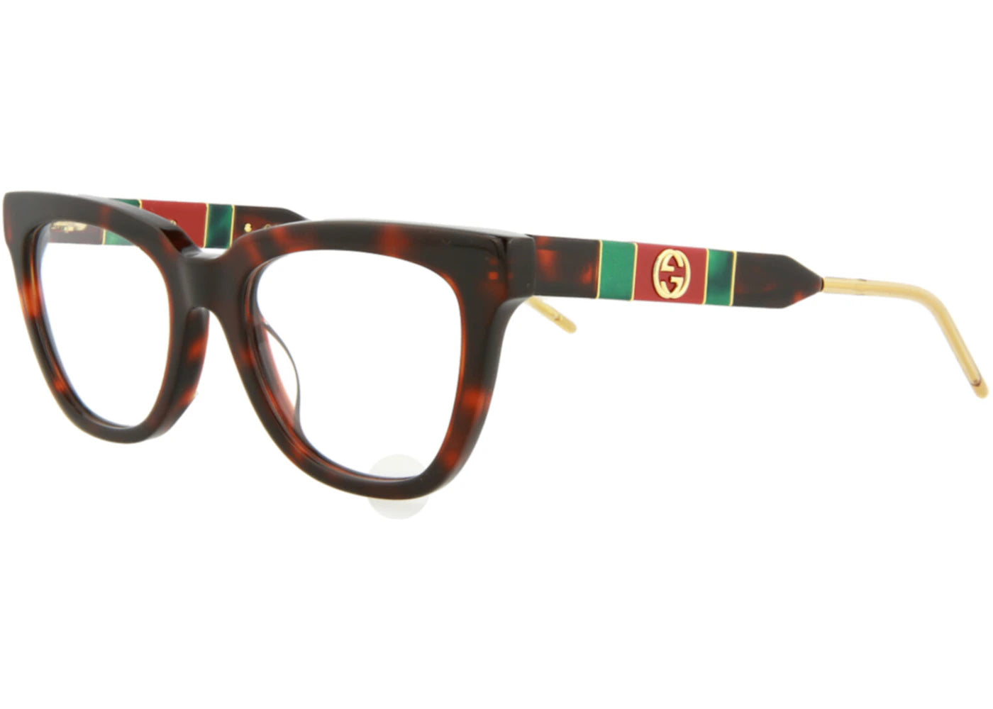 Gucci Cat Eye Eyeglasses Havana/Havana/Transparent (GG0601O-30008108-002)