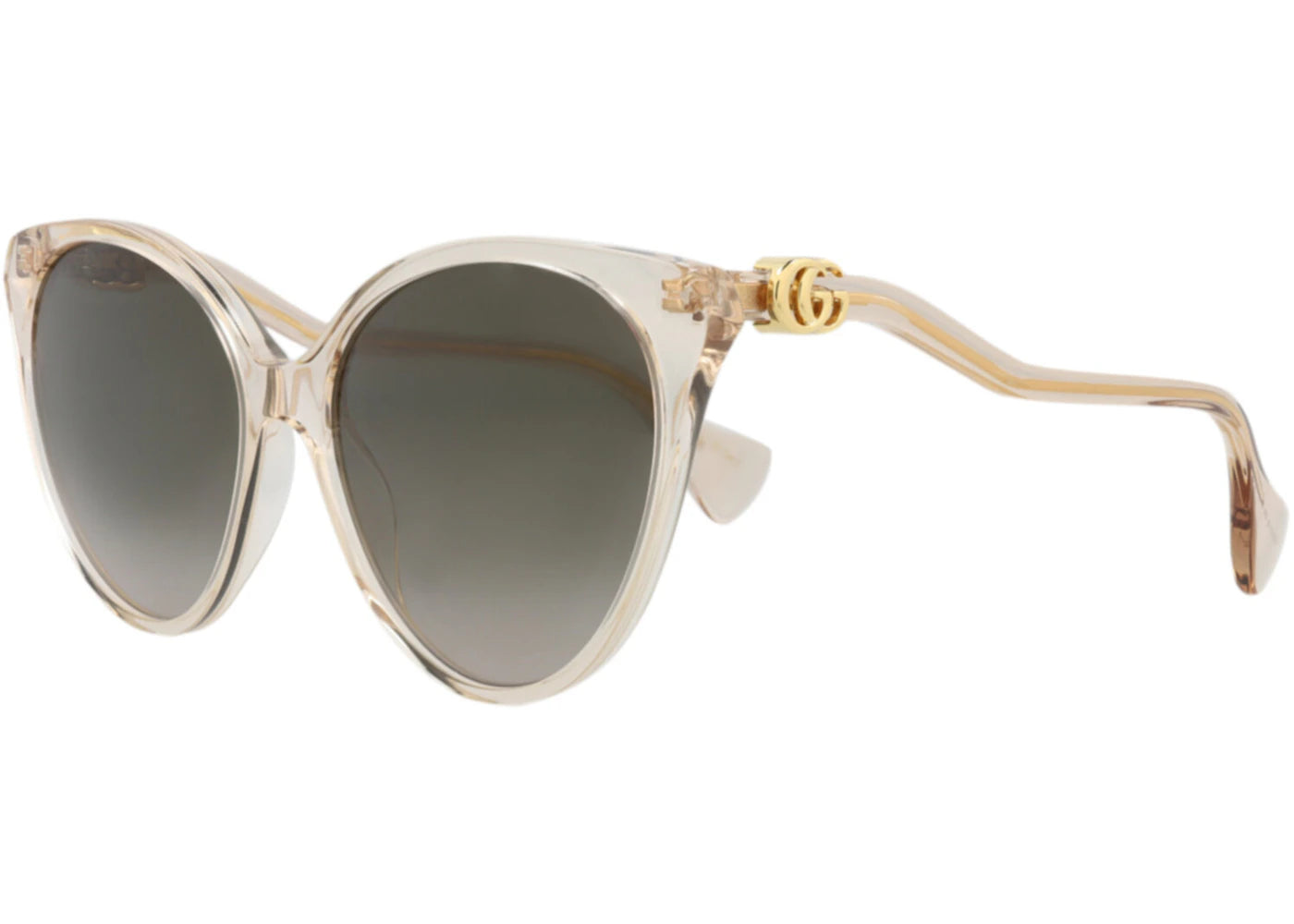 Gucci Cat Eye-Frame Bio Acetate Sunglasses Pink Pink Brown (GG1011S-30011586-006)