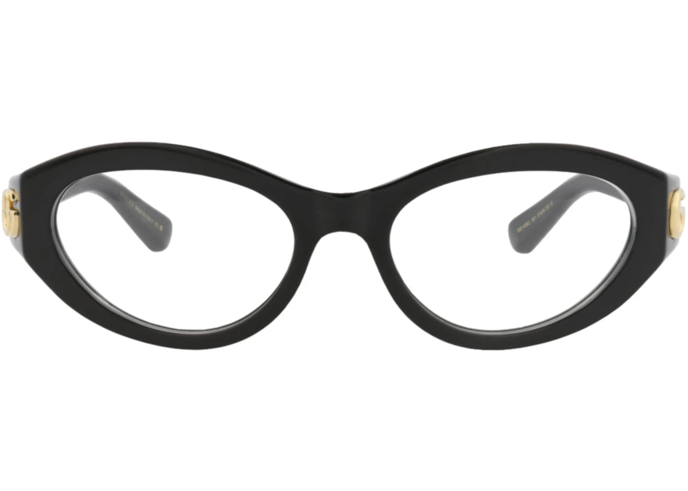 Gucci Cat Eye-Frame Injection Optical Frames Black Black Transparent (GG1405O-30014413-001)