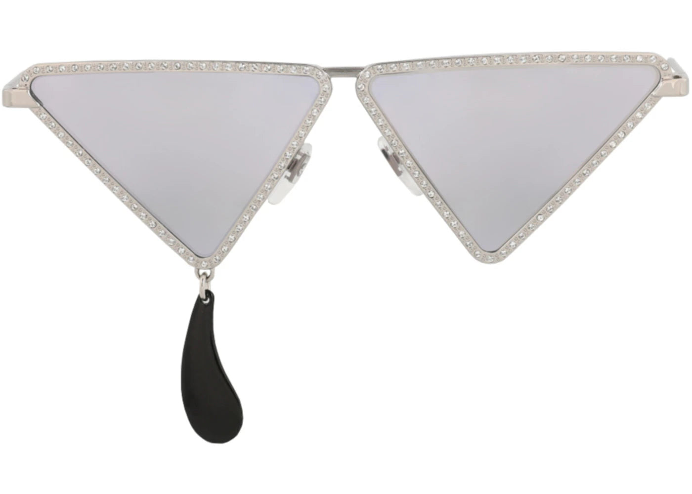 Gucci Cat Eye-Frame Metal Sunglasses Silver Silver Silver (GG1252S-30013616-001)