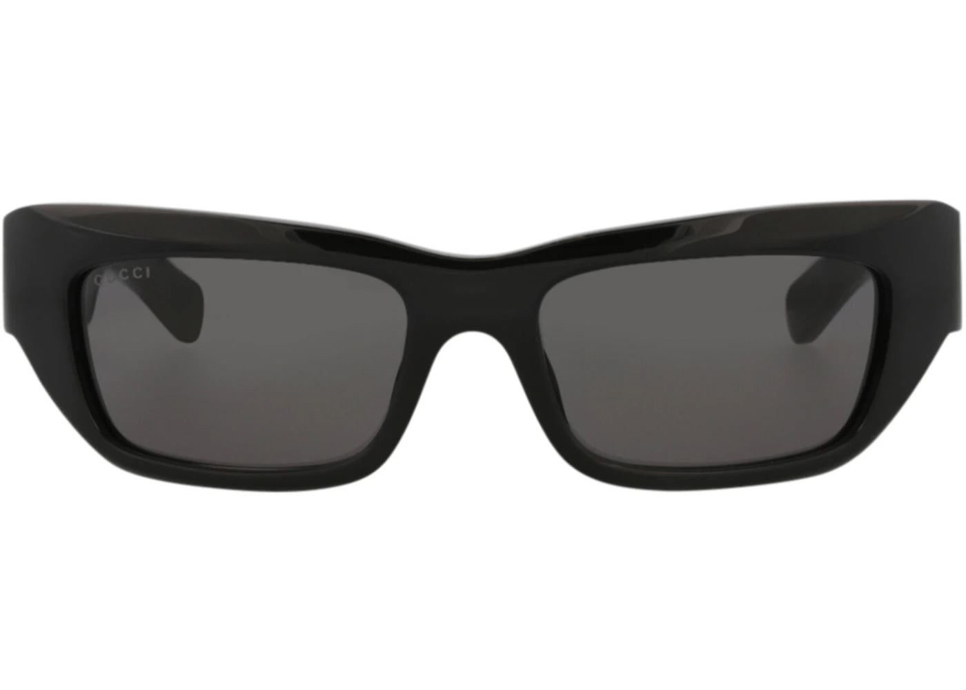 Gucci Cat Eye-Frame Recycled Acetate Sunglasses Black Black Grey (GG1296S-30013841-001)