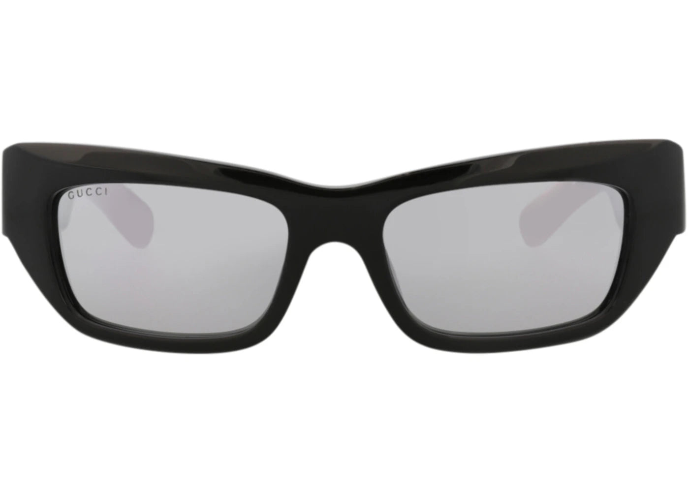 Gucci Cat Eye-Frame Recycled Acetate Sunglasses Black/Black/Silver (GG1296S-30013841-002)