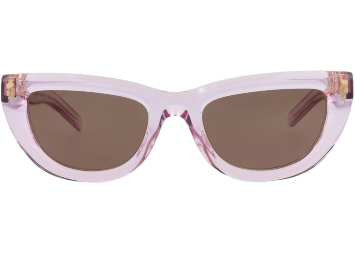 Gucci Cat Eye-Frame Recycled Acetate Sunglasses Violet Violet Brown (GG1521S-30014799-004)