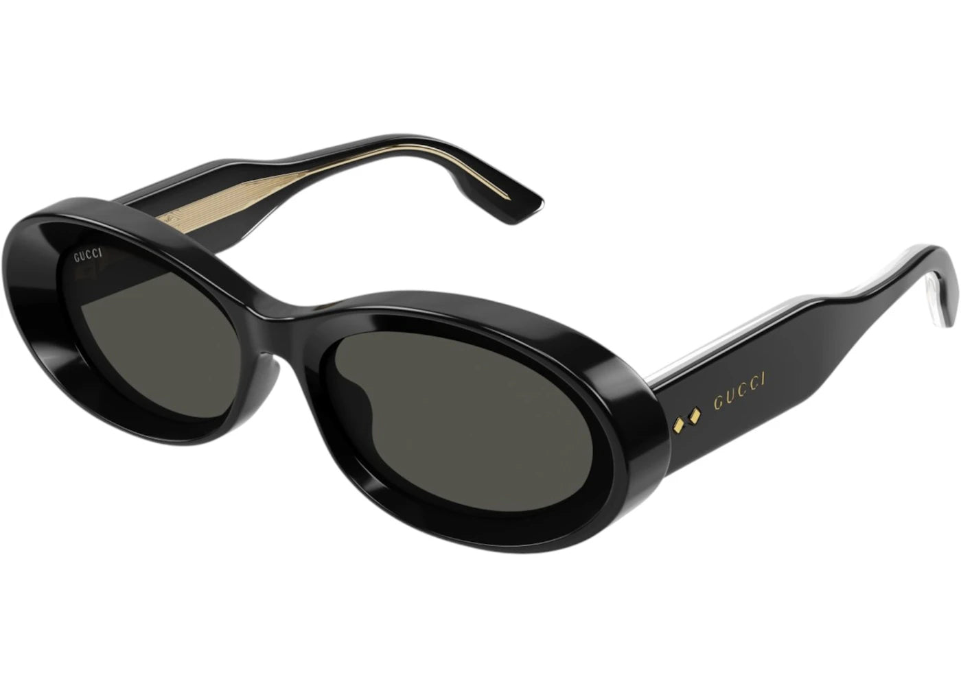 Gucci Cat Eye Sunglasses Black Grey (GG1527S-001-FR)