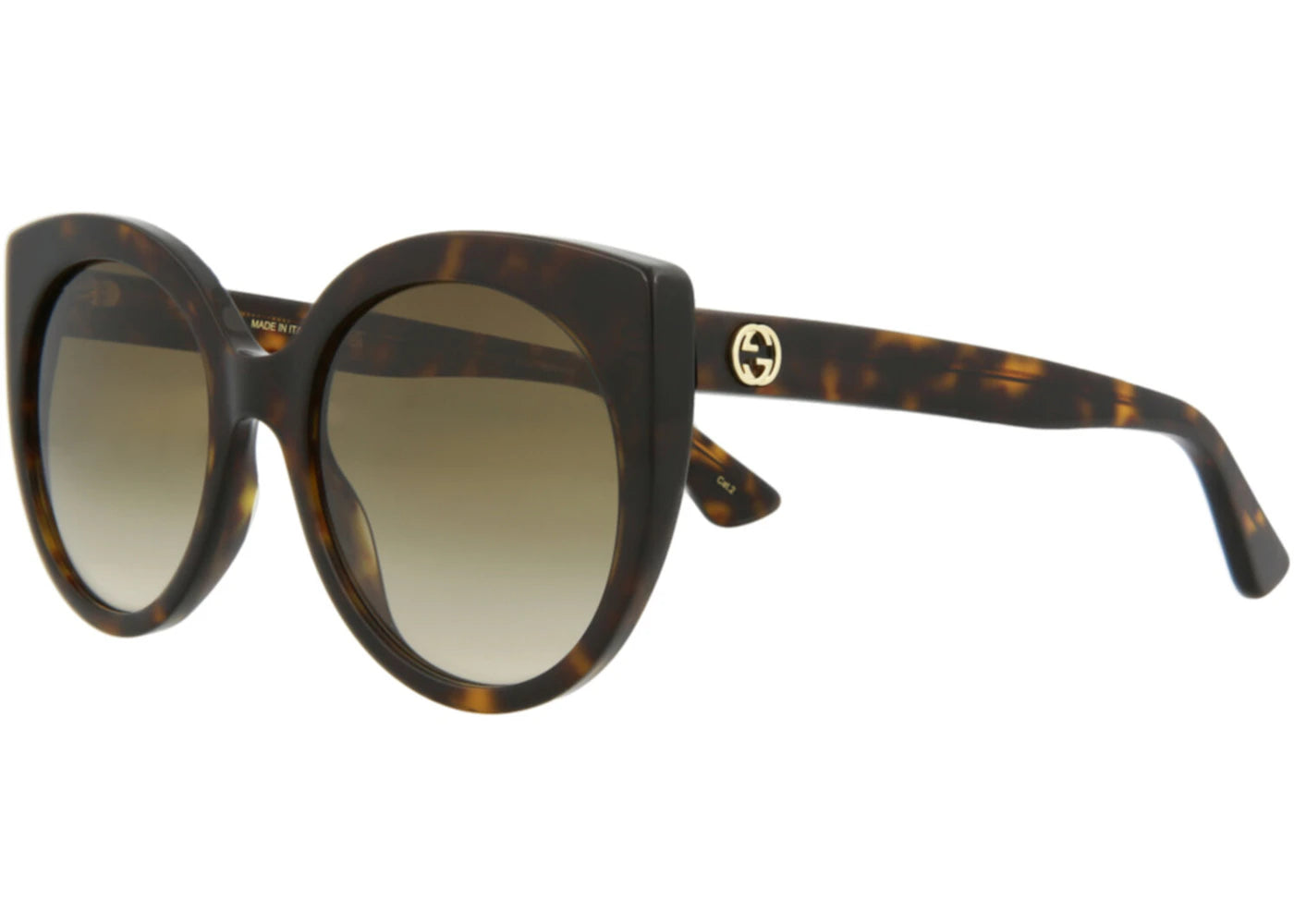 Gucci Cat Eye Sunglasses Havana/Havana/Brown (GG0325S-30002854-002)