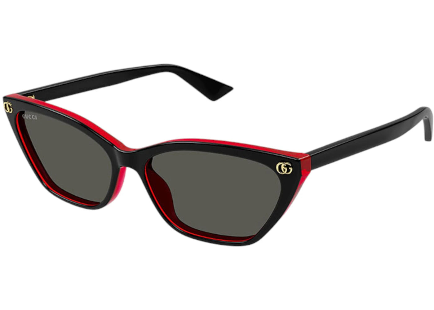 Gucci Cat Eye Sunglasses Shiny Black/Red (GG1815S 003)