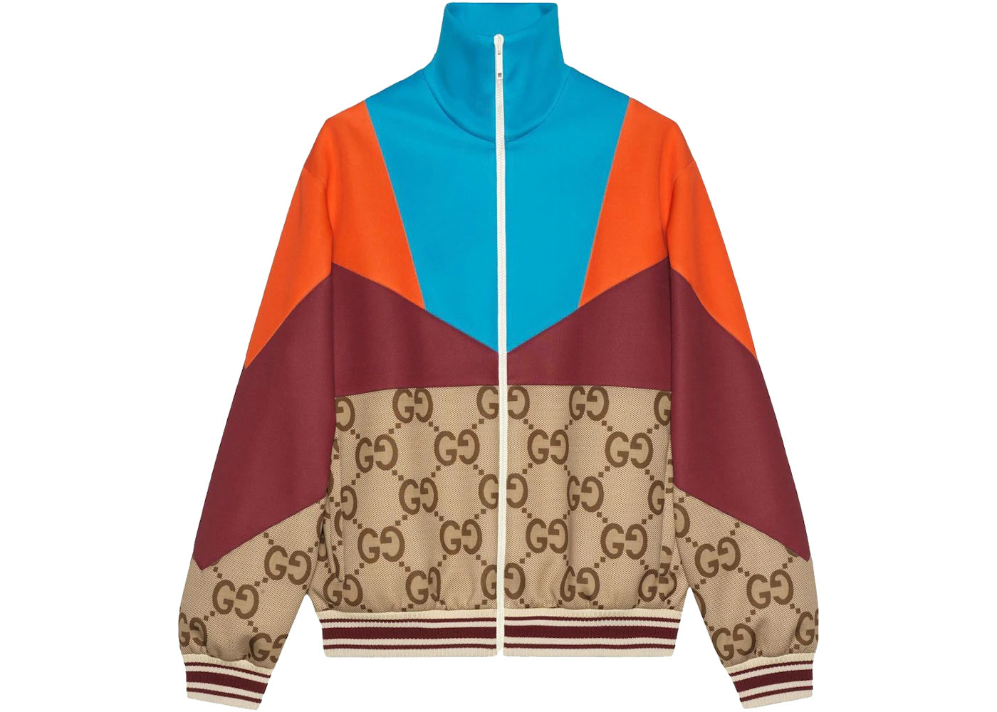 Gucci Colour-Block Track Jacket Multicolour