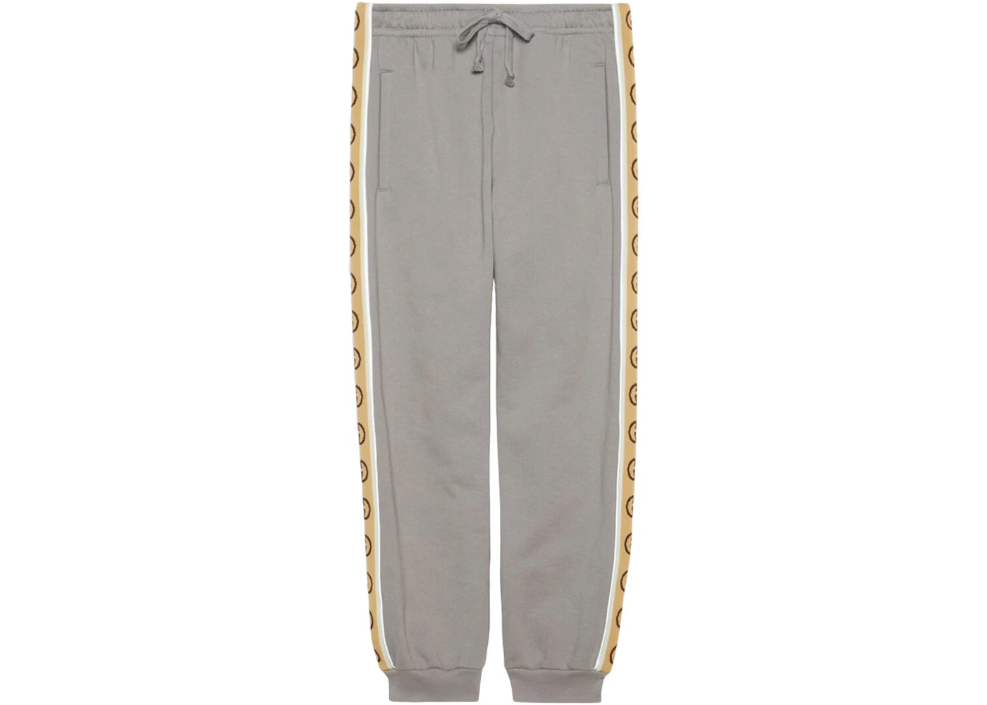 Gucci Cotton Jersey Pants Grey