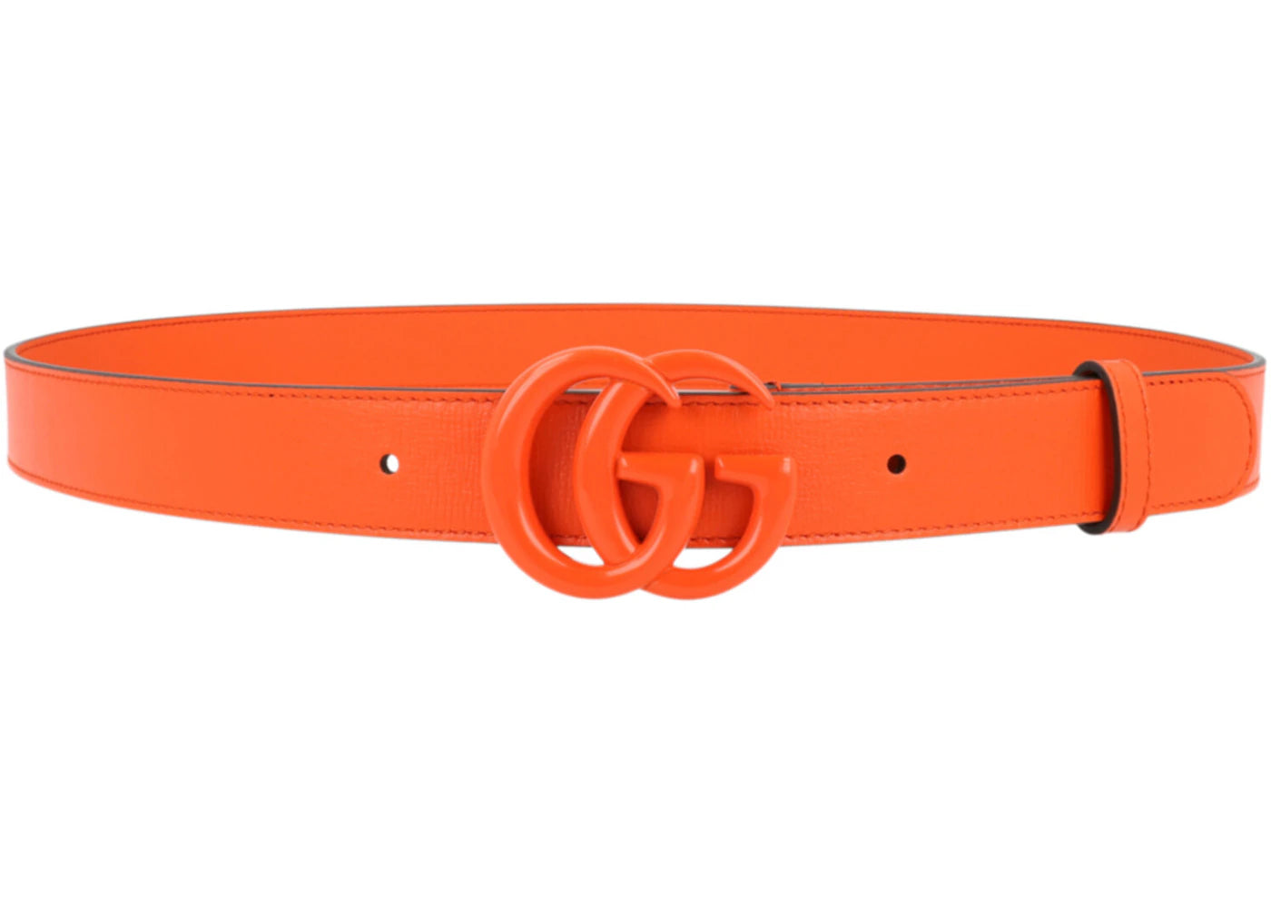 Gucci GG Buckle Belt Orange