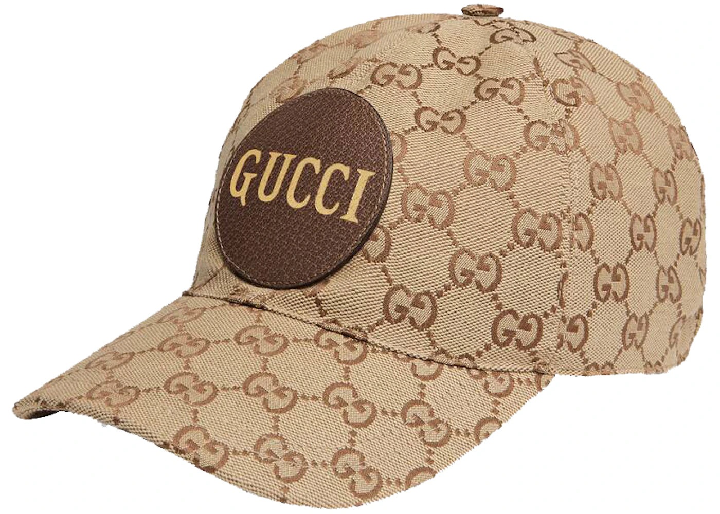 Gucci GG Canvas Baseball Hat Beige/Brown
