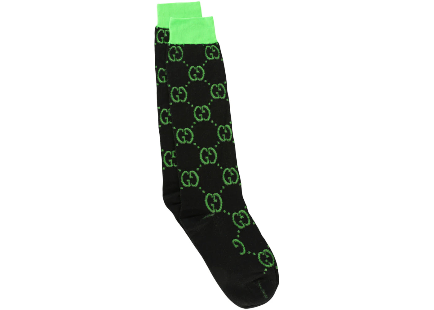 Gucci GG Colorblock Socks Green