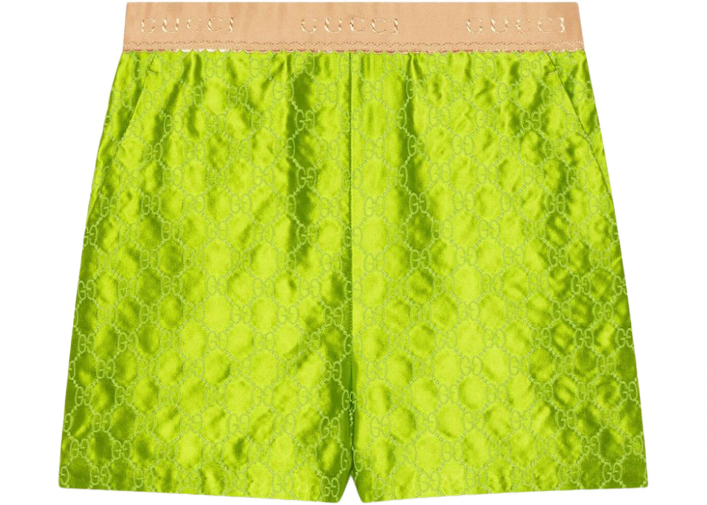Gucci GG Logo Shorts Green