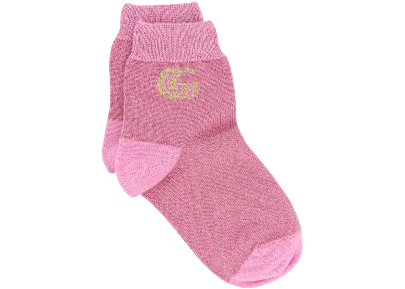 Gucci GG Lurex Socks Pink