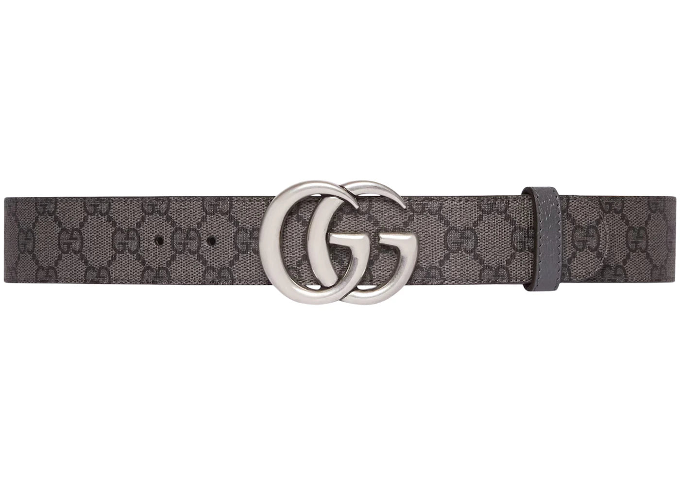 Gucci GG Marmont Reversible Belt Grey/Black