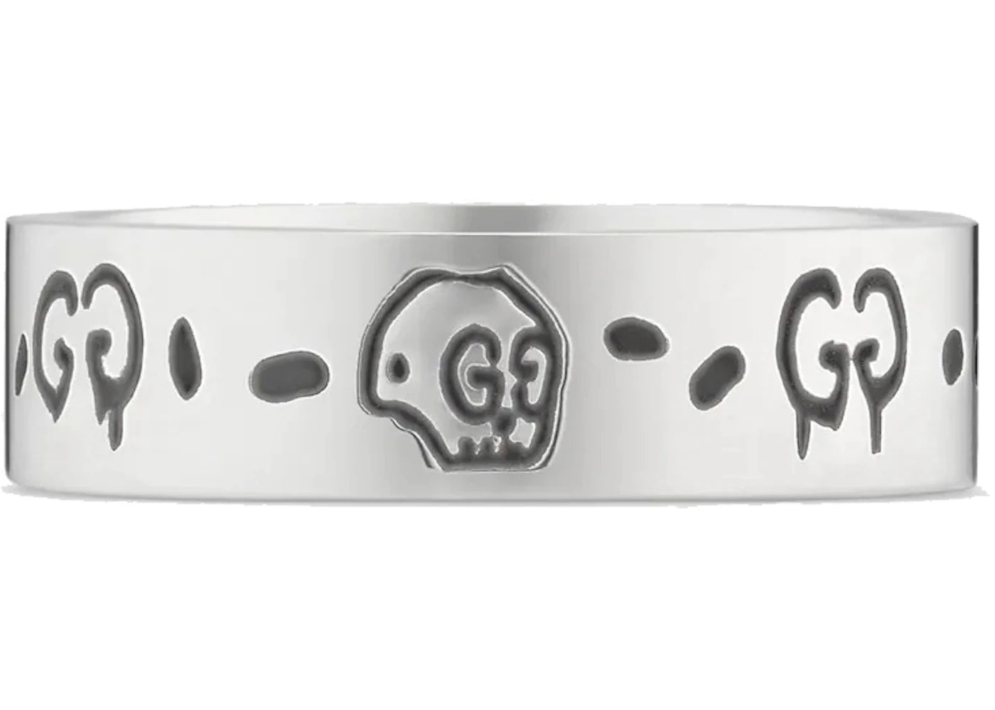 Gucci Ghost Ring Small Silver