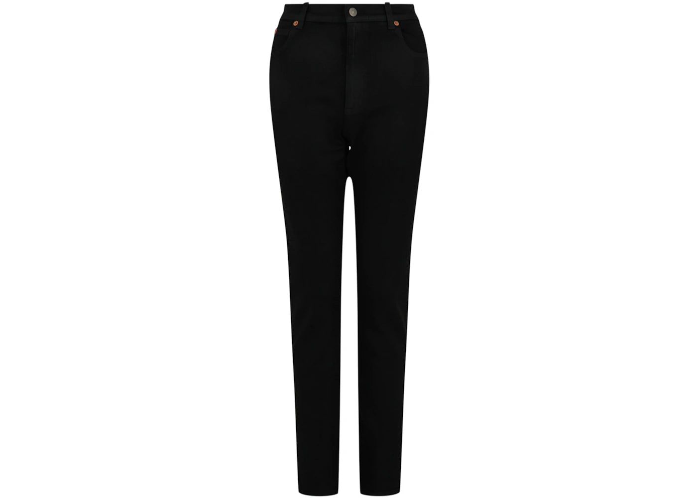 Gucci High Rise Skinny Jeans Black