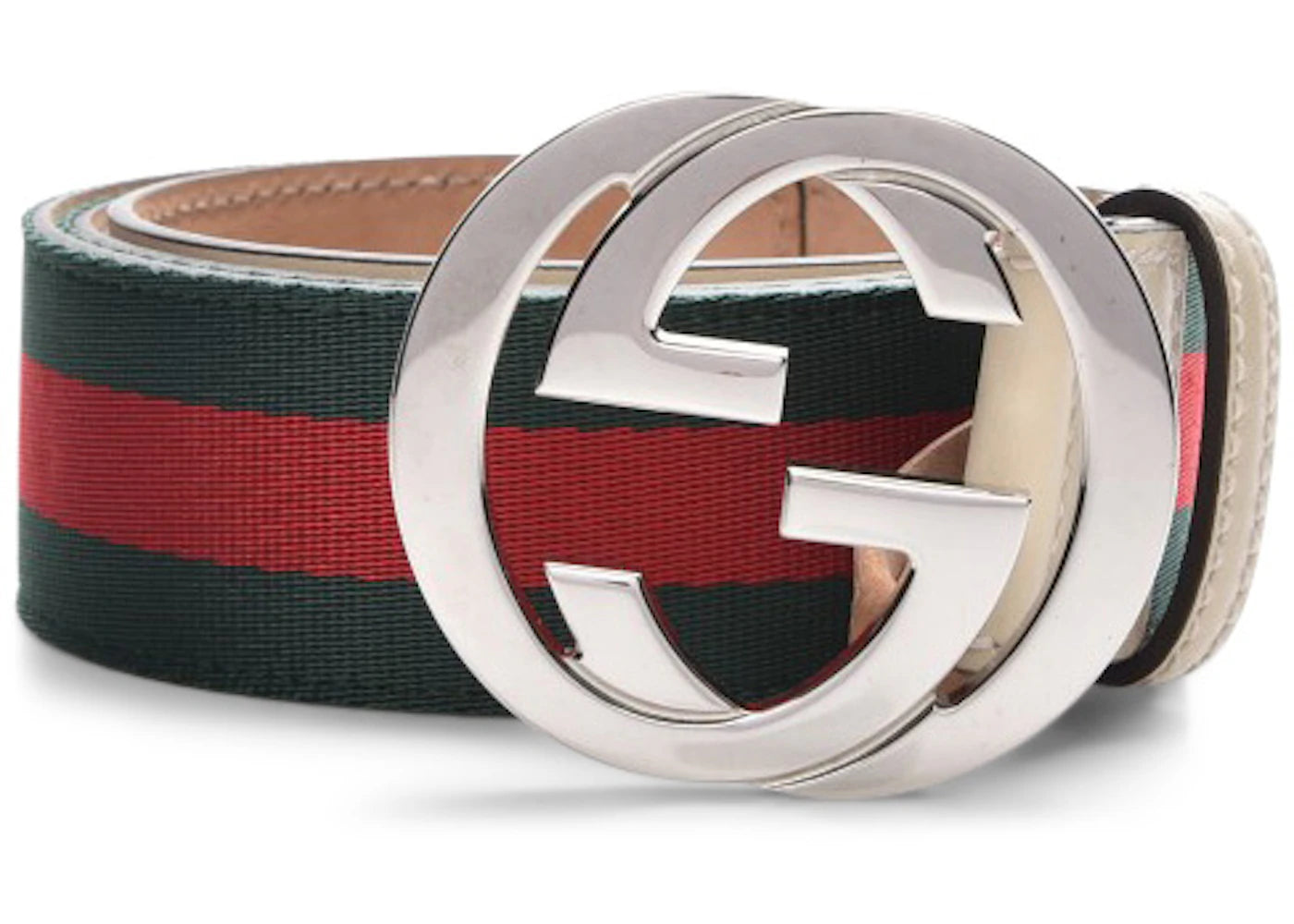 Gucci Interlocking G Belt Web Green/Red