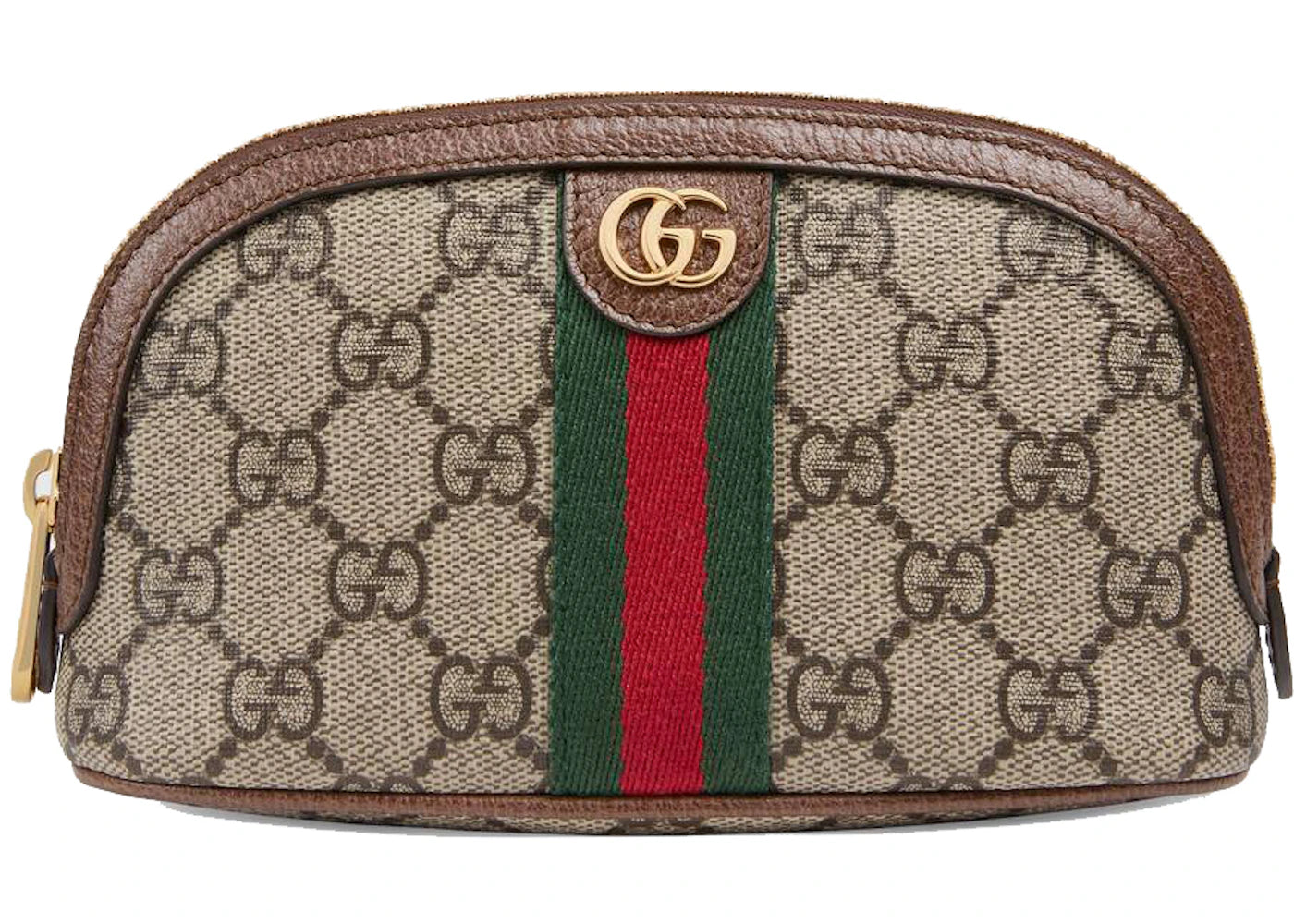 Gucci Ophidia GG Medium Cosmetic Case Beige/Ebony
