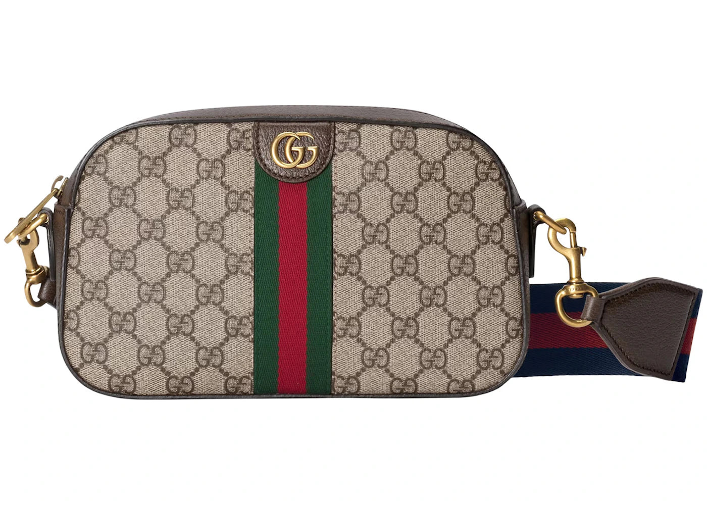 Gucci Ophidia GG Small Shoulder Bag Beige/Ebony