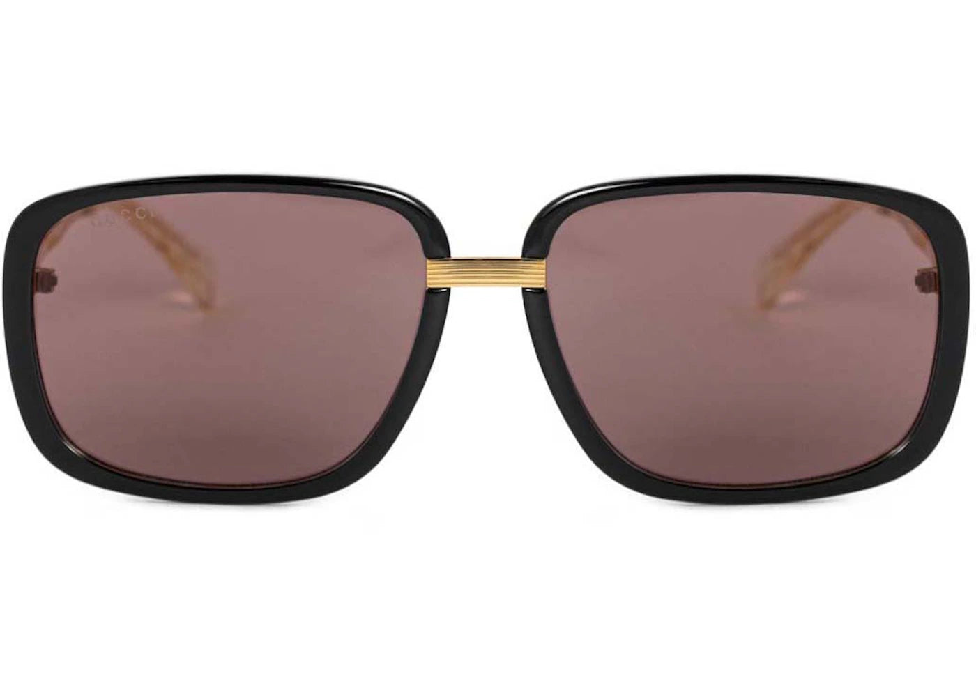 Gucci Rectangular Sunglasses Brown (GCC-SUNG-0787S-002-61)