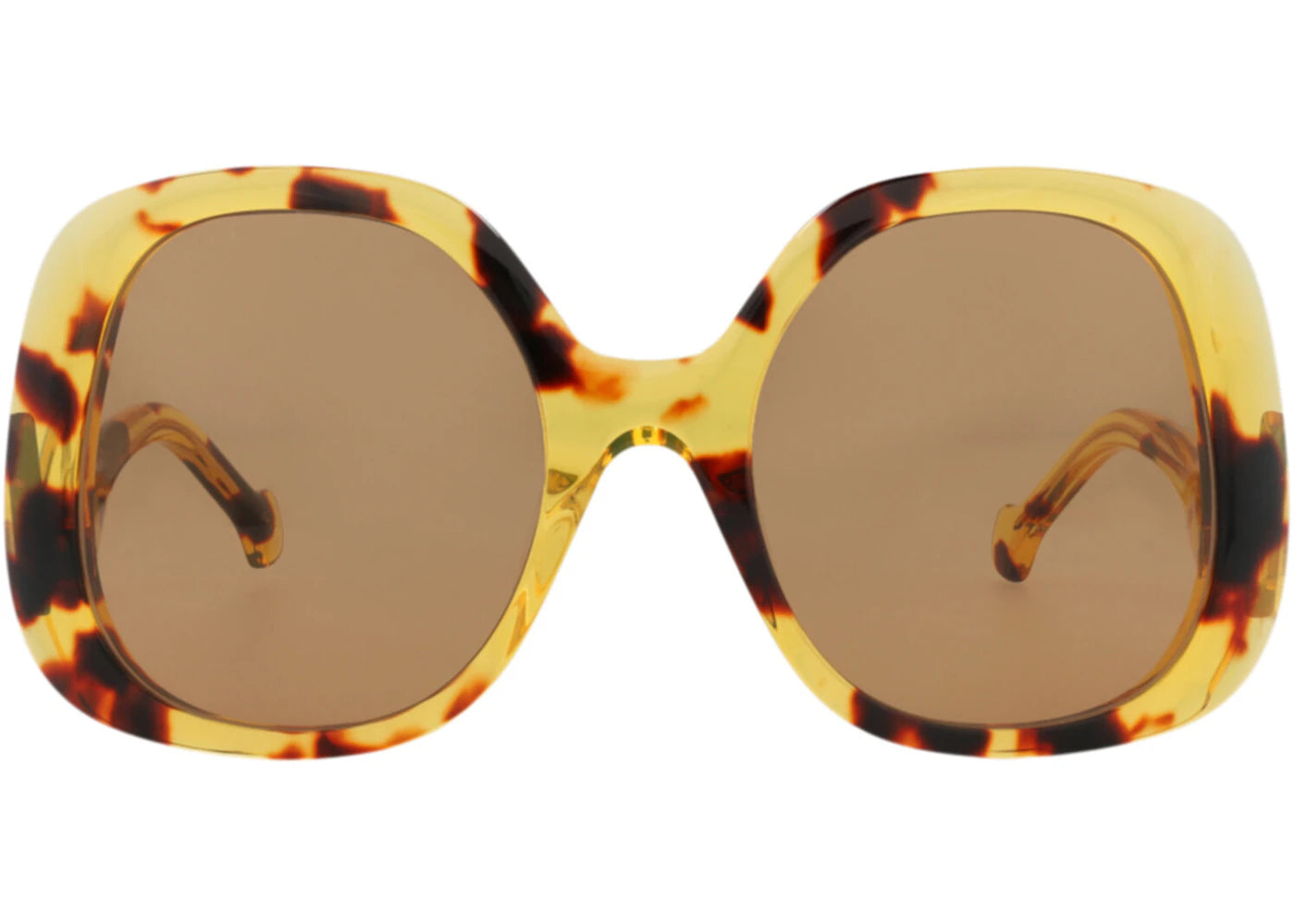 Gucci Round-Frame Acetate Sunglasses Havana Havana Brown (GG1235S-30013495-002)