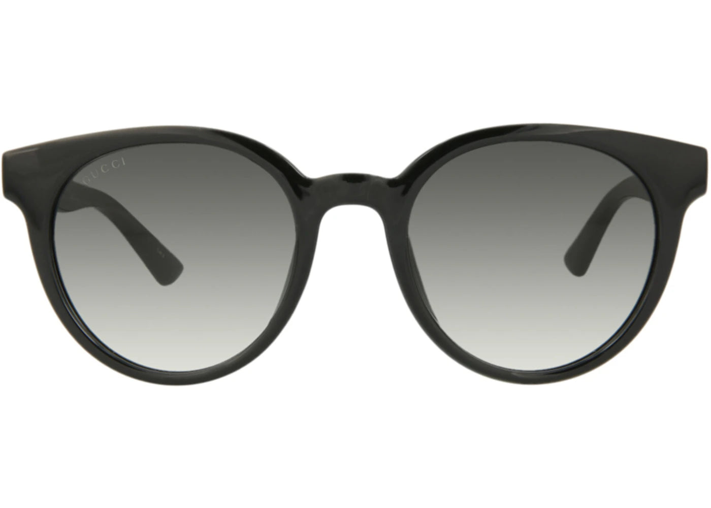 Gucci Round-Frame Injection Sunglasses Black Black Grey (GG0638SK-30008630-001)