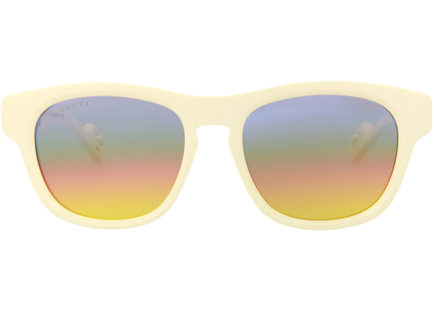 Gucci Round-Frame Injection Sunglasses Ivory Ivory Brown (GG1238S-30013508-003)