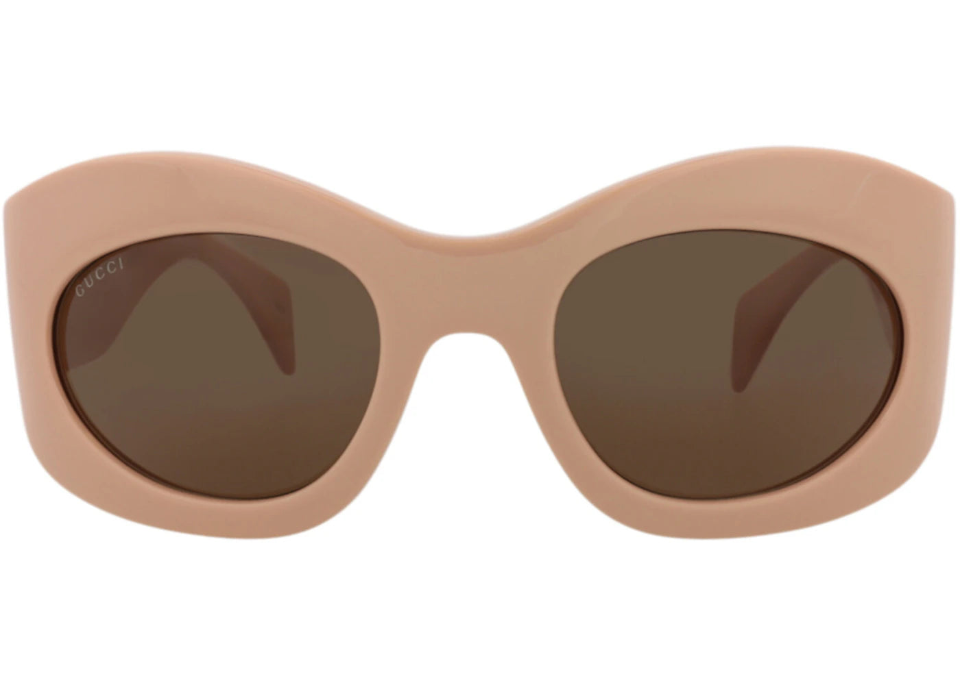 Gucci Shield-Frame Recycled Acetate Sunglasses Pink Pink Brown (GG1463S-30014463-003)