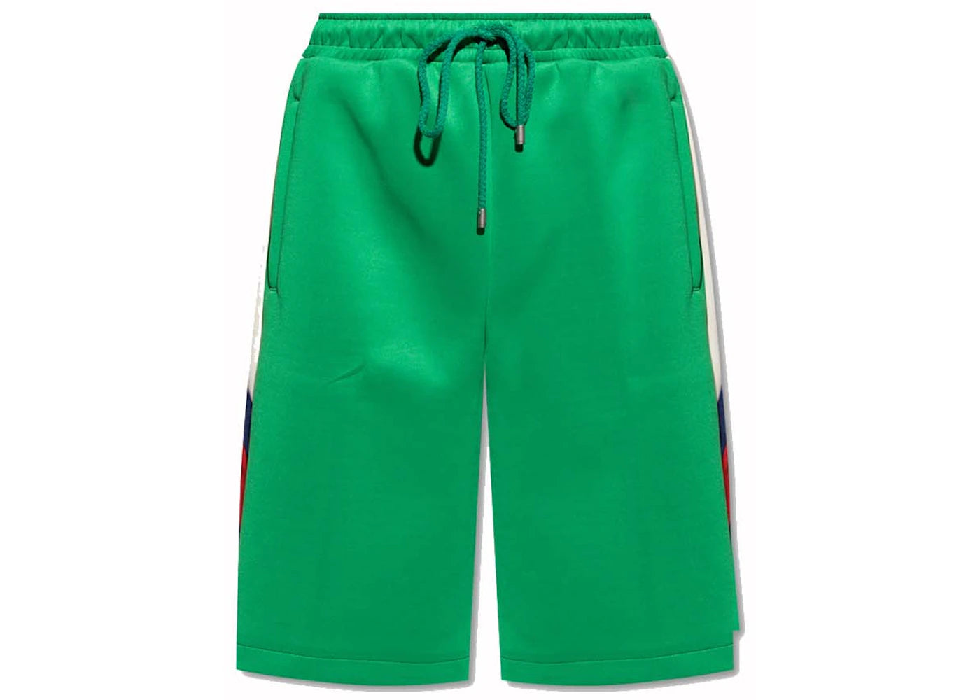 Gucci Side Stripe Logo Shorts Green