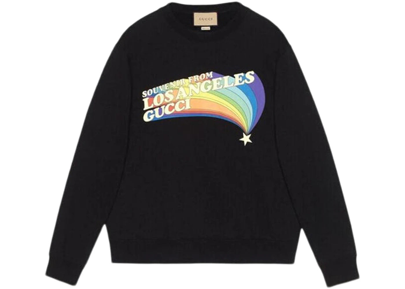 Gucci Souvenir From Los Angeles Sweatshirt Black