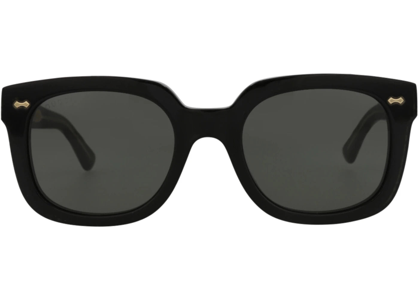 Gucci Square-Frame Acetate Sunglasses Black Black Grey (GG0912S-30010538-001)