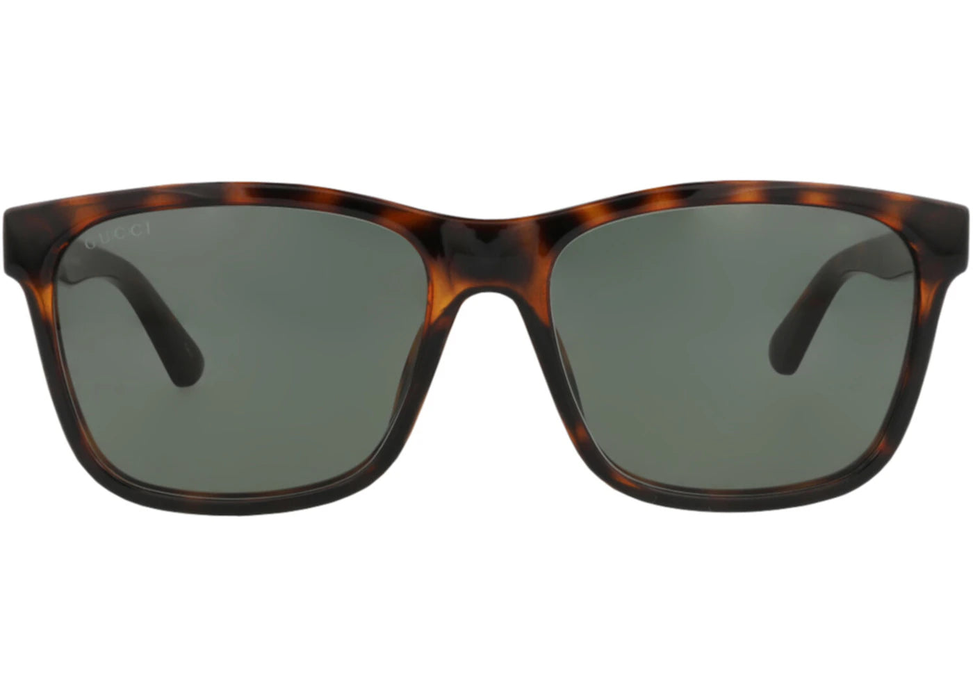 Gucci Square-Frame Injection Sunglasses Havana Havana Green (GG0746S-30008885-003)