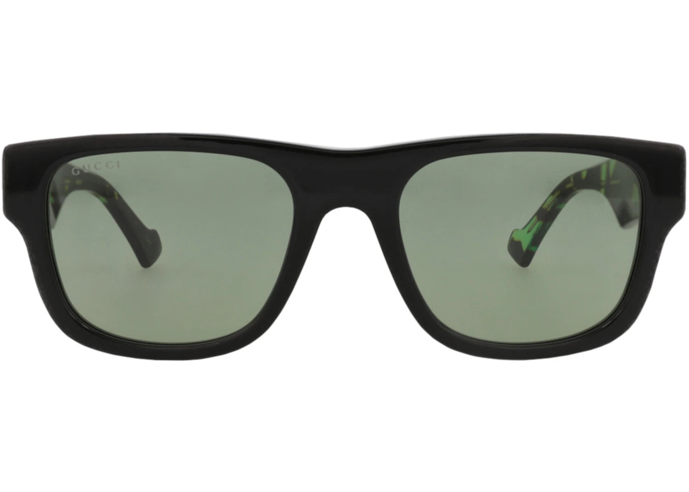 Gucci Square-Frame Recycled Acetate Sunglasses Black Havana Green (GG1427S-30014475-005)