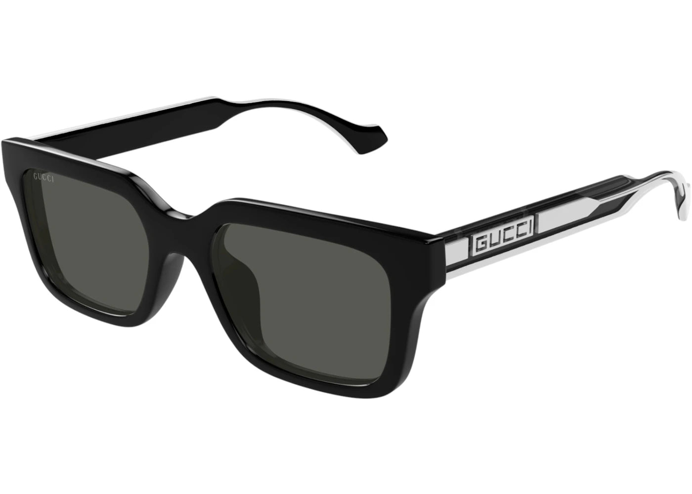 Gucci Square Sunglasses Black Grey (GG1732SK-001-55)