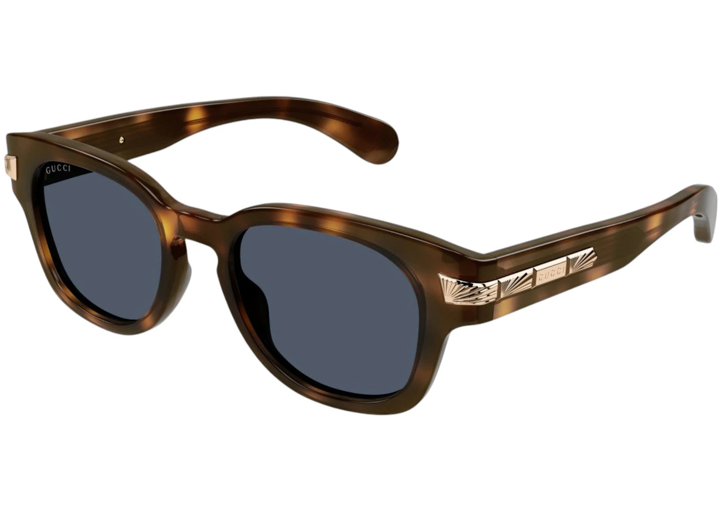 Gucci Square Sunglasses Havana Blue (GG1518S-002-FR)