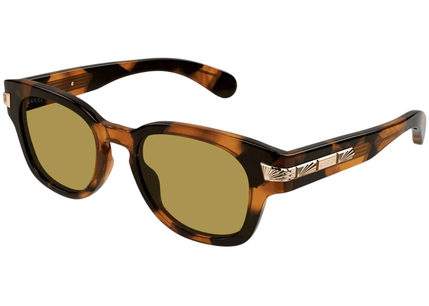 Gucci Square Sunglasses Havana Brown (GG1518S-003-FR)